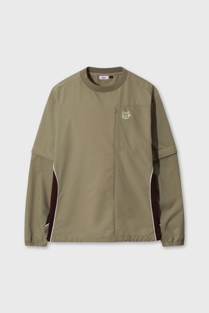 Men Sleeves Detachable Pull Over