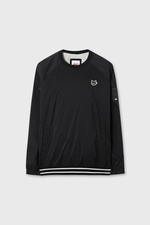 Men Brushed Mesh Lining Pullover