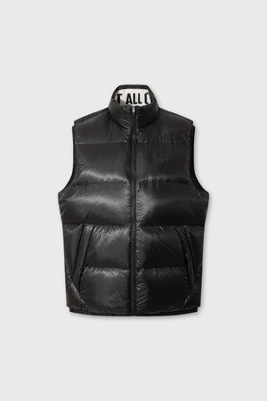 Men Waacky Down Vest_BLACK-a