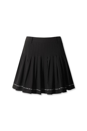 Women Cancan flare skort_BLACK-a