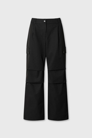 Women Wide pants_BLACK-a