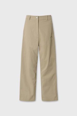 [WAAC X JONES] Women's Barrel Leg Pants_BEIGE-a