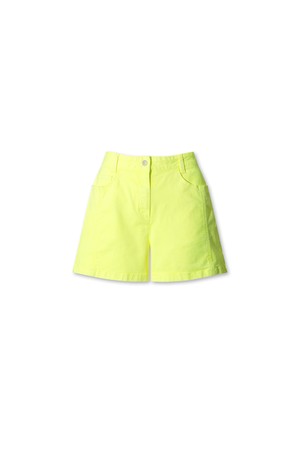 Women Neon color half pants