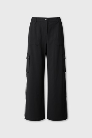 Women Stripe wide pants