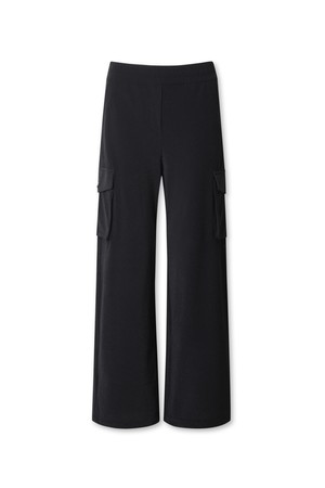 Sea Sponge Cargo Pants (Set-up)_BLACK-a