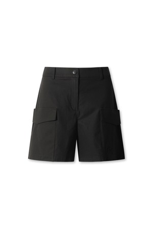 [WAAC X JONES] Women’s Cargo Shorts_BLACK-a