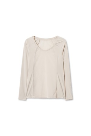 Crewneck Sun Shield Base Layer_BEIGE-a