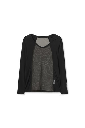 Crewneck Sun Shield Base Layer_BLACK-a