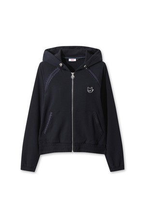 Women Jersey Hooded Jacket