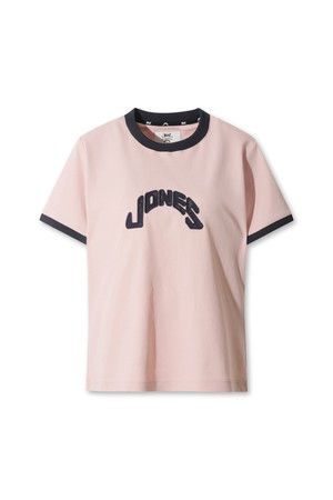 [WAAC X JONES] Women’s Ringer T-shirt_PINK-a