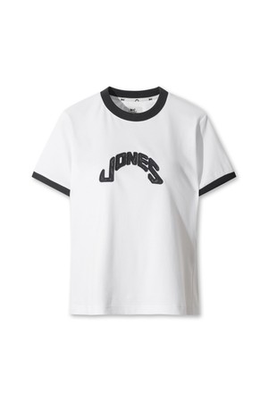 [WAAC X JONES] Women’s Ringer T-shirt_WHITE-a