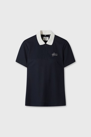 [WAAC X JONES] Women’s Half-zip Polo-a