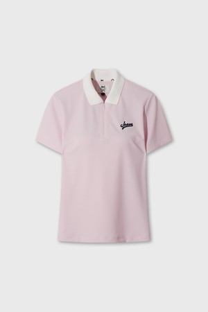 [WAAC X JONES] Women’s Half-zip Polo-a