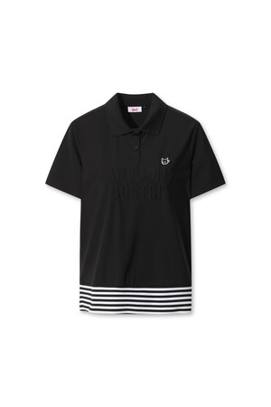 Stripe Rib Cool Jersey Polo