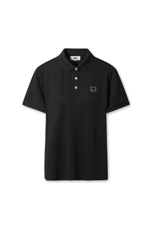 WAACKY Essential Pique Polo (OE)_BLACK-a