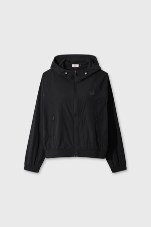 Women Essential windbreaker_BLACK-a