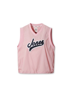 JONES Women’s V-Neck Vest_PINK-a