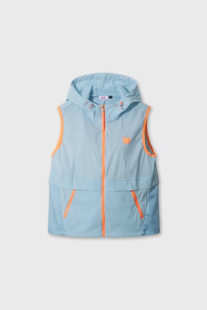 Women Mixed vest_BLUE-a