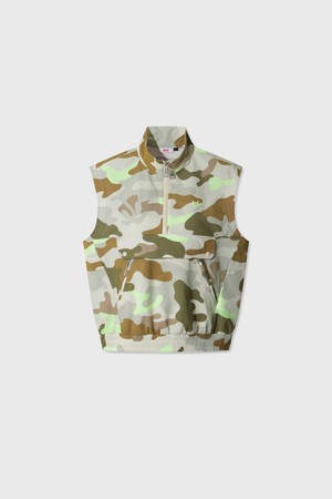 Women Patterned seersucker vest_BEIGE-a