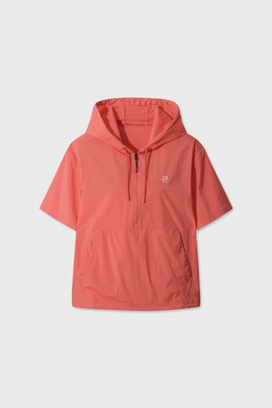 Women Light stretch anorak_ORANGE-a