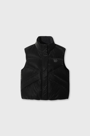 Women Bellina down vest_BLACK-a
