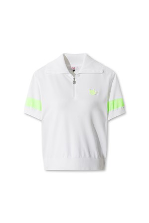 Big Collar Quarter-zip Sweater