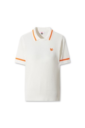 WAACKY Ribbed Knit Polo_IVORY-a