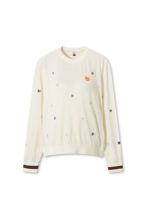 Multicolor Embroidered Sweater_IVORY-a