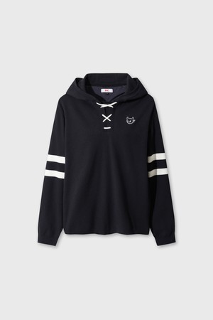 Women Knit Hooded Sweatshirt