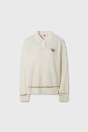 WTO Women Cashmere Knit Polo
