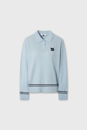 WTO Women Cashmere Knit Polo