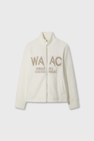 Women Boucle Knit Hybrid Padded Jacket