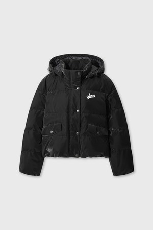 [WAAC X JONES] Women's Duck Down Puffer_BLACK-a