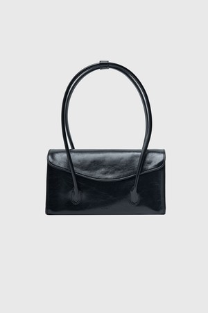 Mellow square shoulder bag - black