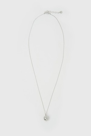 Solid simple ball necklace - 2color