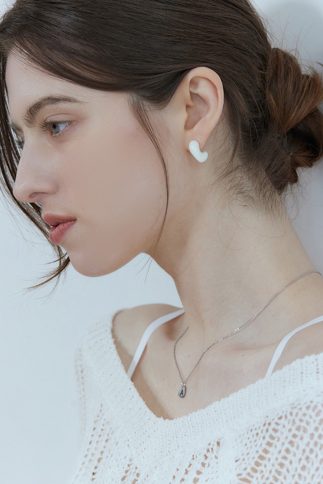 ADAUL - 귀걸이 - Pod acrylic earring - 4color