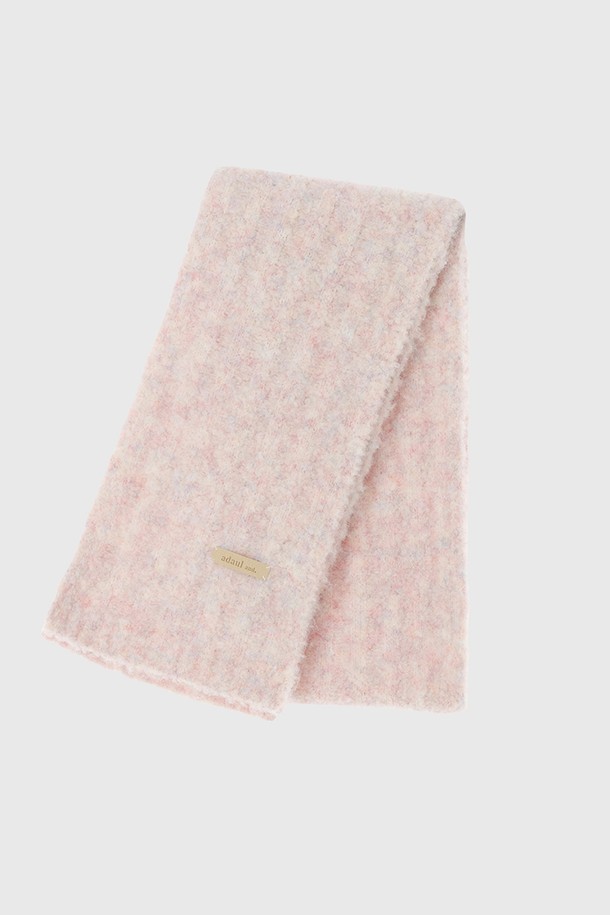 ADAUL - 스카프/머플러 - Shibori hairy soft long muffler - 5color