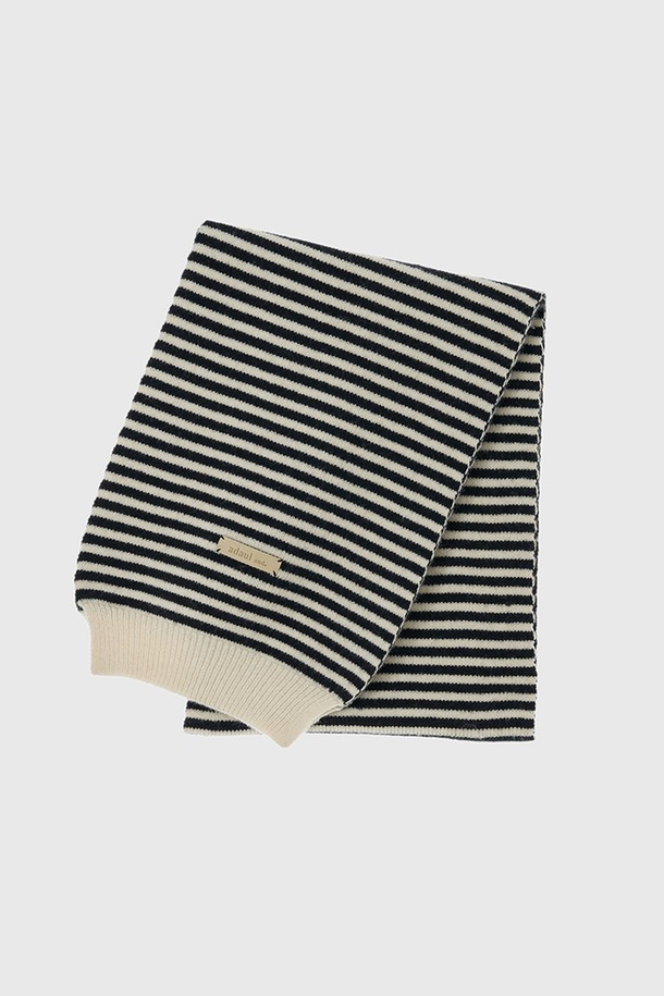 ADAUL - 스카프/머플러 - Minor stripe long muffler - 2color