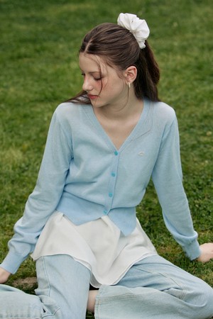 Summer light v neck cardigan - 6color