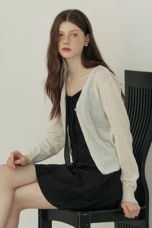 Summer light v neck cardigan - 6color