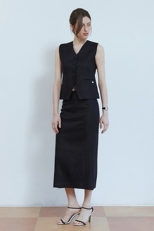 Corn linen set up - black