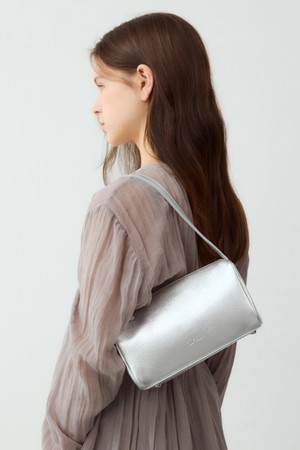Nid minimal leather shoulder bag Msize - 4color