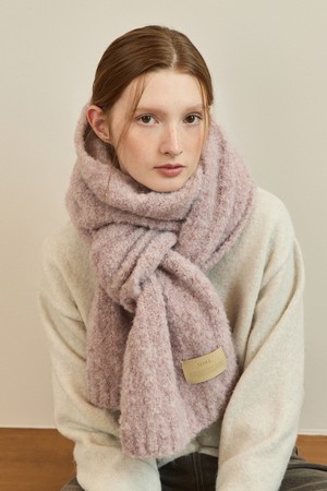 [선물포장] Misty hug wool long muffler - 3color