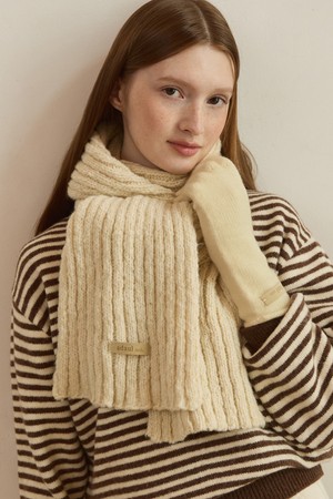 [선물포장] Tender golgi wool long muffler - 6color