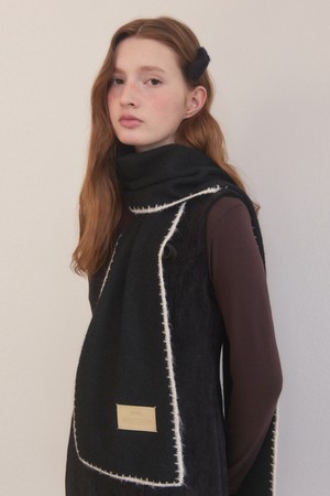 Line stitch coloring muffler - 4color