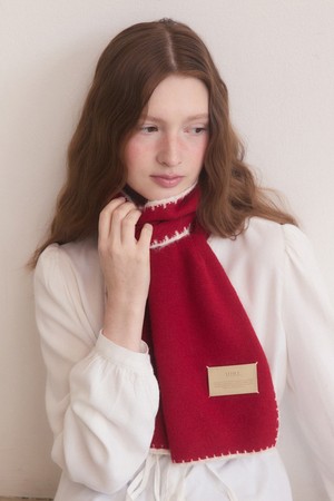 Line stitch coloring muffler - 4color