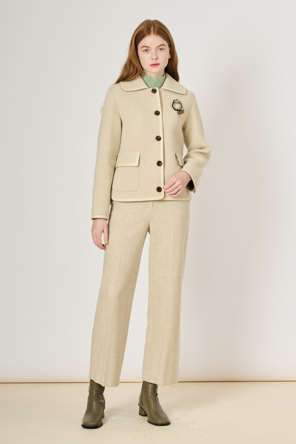 BCBG - 자켓 - [22WT] 소프트 저지 자켓_L/Beige B2WAJ12271