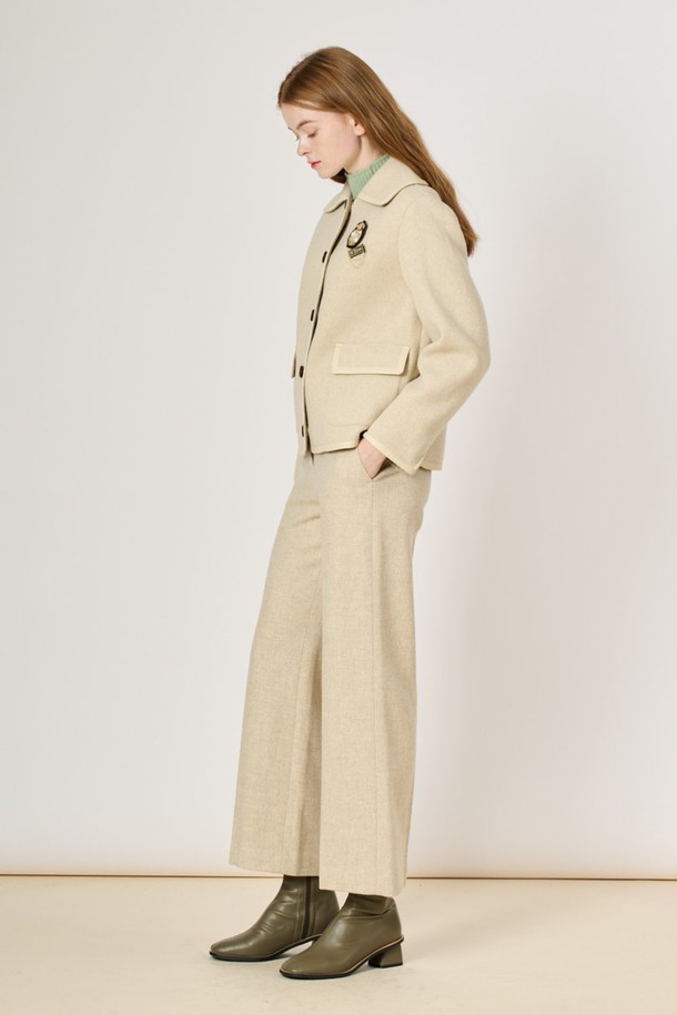 BCBG - 자켓 - [22WT] 소프트 저지 자켓_L/Beige B2WAJ12271