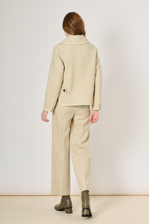 BCBG - 자켓 - [22WT] 소프트 저지 자켓_L/Beige B2WAJ12271