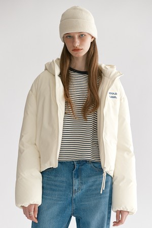 [22FW] CROP PUFFER DOWN_CREAM [U2W0F801/14]